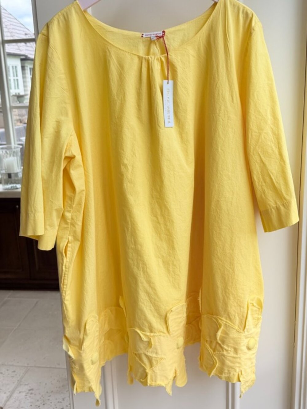 NWT - Zennia Flower Hem Dress by Frances Valentine